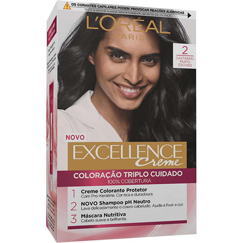 EXCELLENCE Crème 2 Castanho Muito Escuro